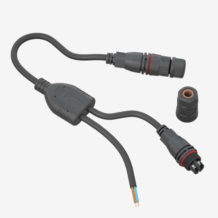 Винтовой монтаж монтажной Y дистрибьютор M20 2Pin светодиодный разъем питания кабеля питания формова
