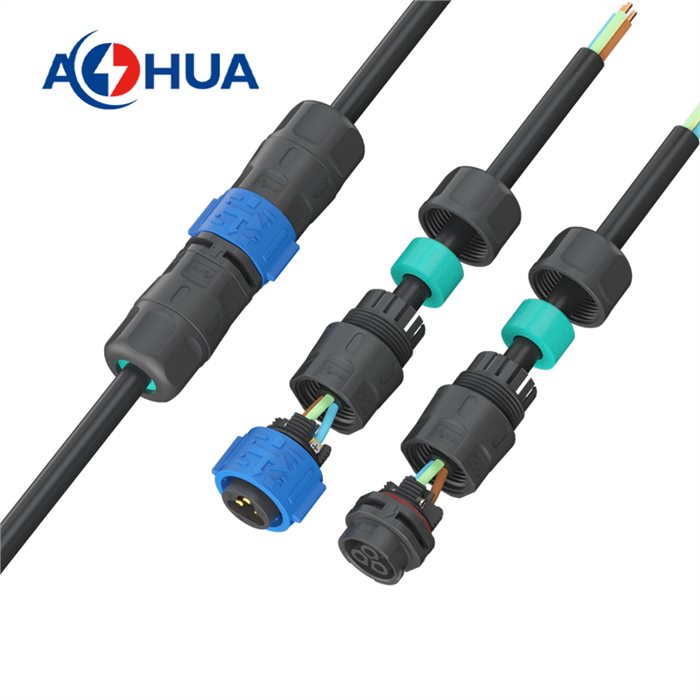 35A светодиодный источник питания самка 3pin кабельный разъем K25 водонепроницаемый круглую пластико