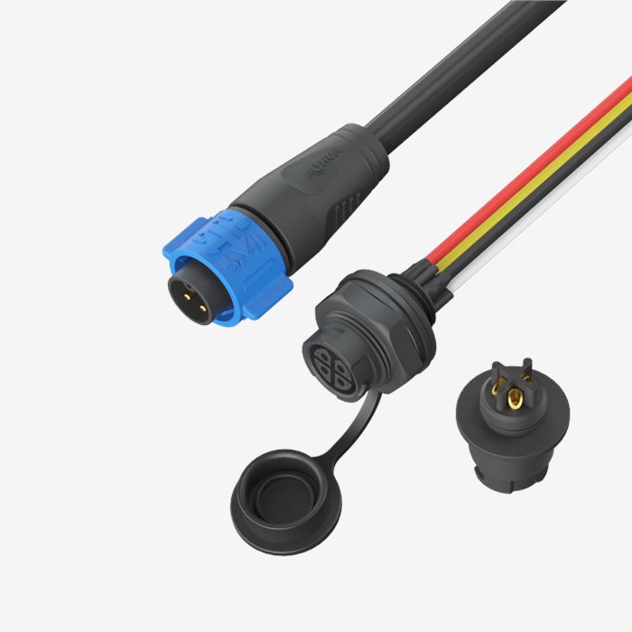 Тип присадки терминала 4Pin LED кабеля коннектор K20 20A мужчина женская пластиковая вилка